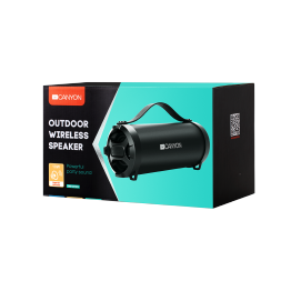 Boxa portabila wireless Canyon Boombox, Bluetooth 4.2, Putere RMS 10W, Negru